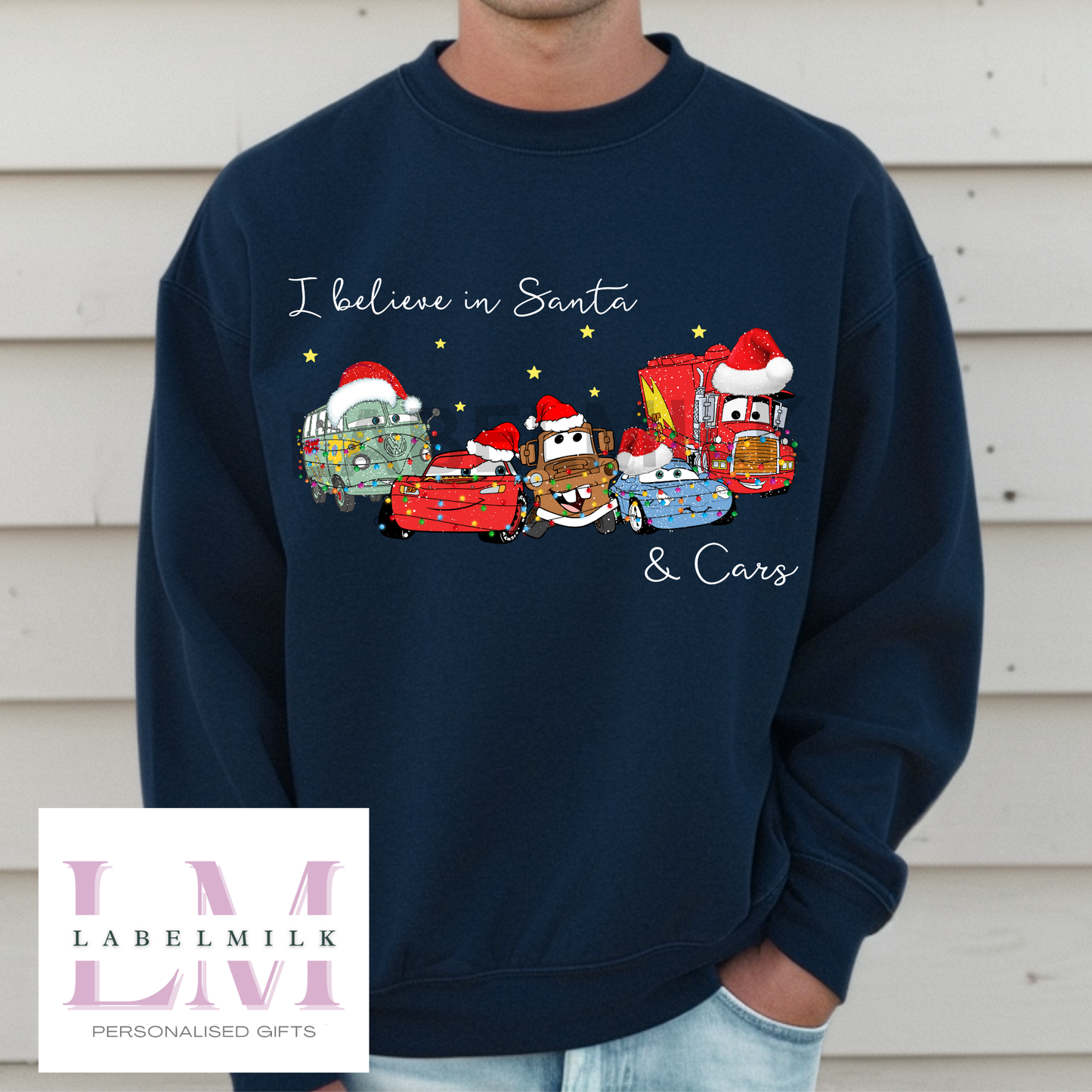 Adult Cars Christmas Jumper