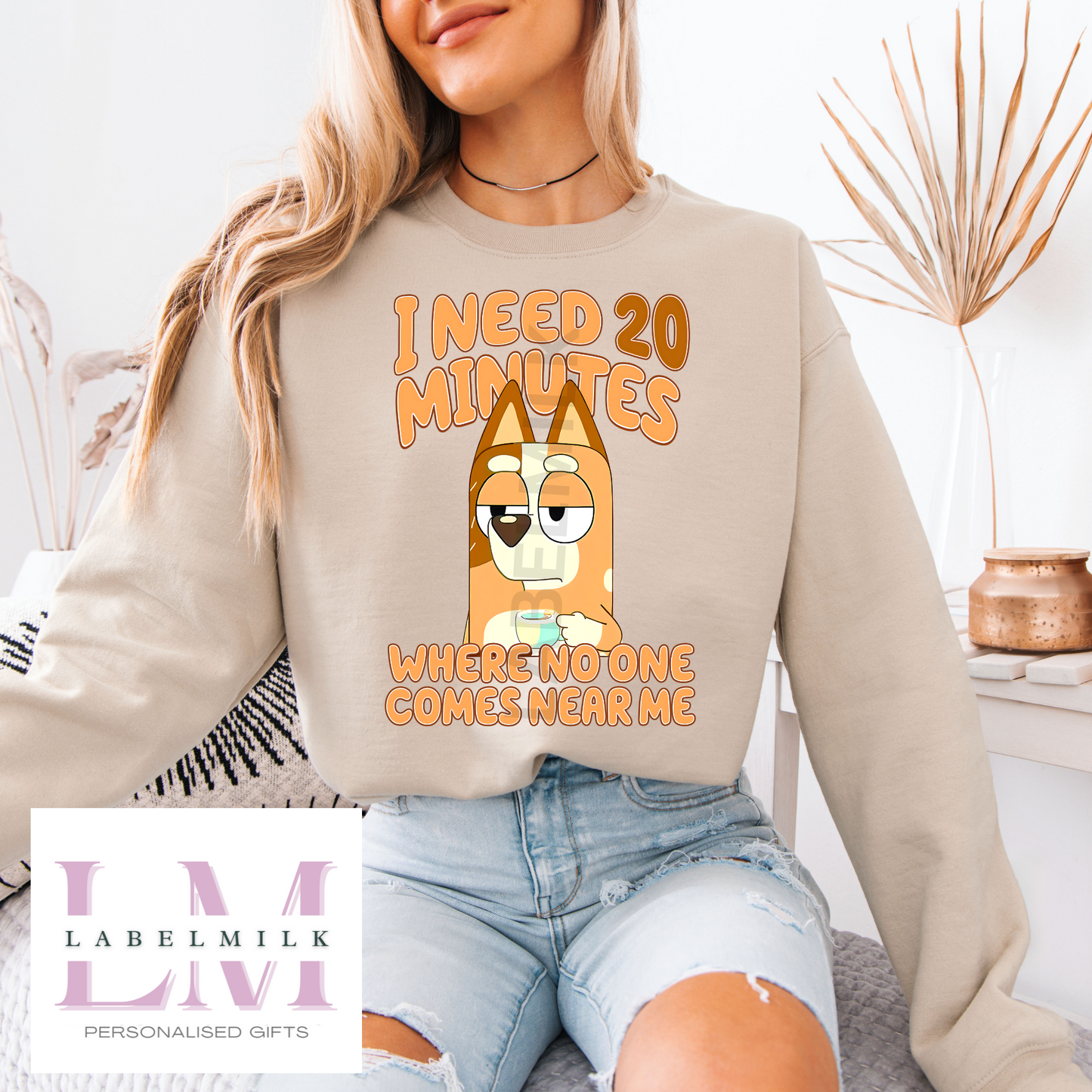 Adult Bluey Mum Jumper