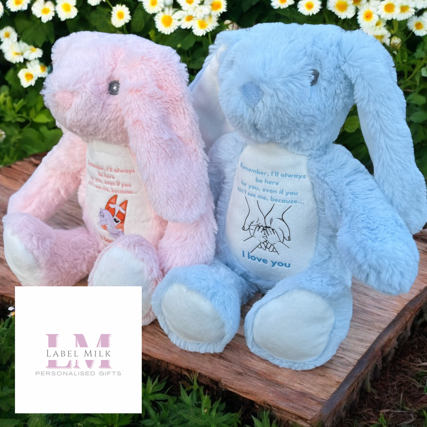 Floppy Soft Bunny - Sleepytime Quote