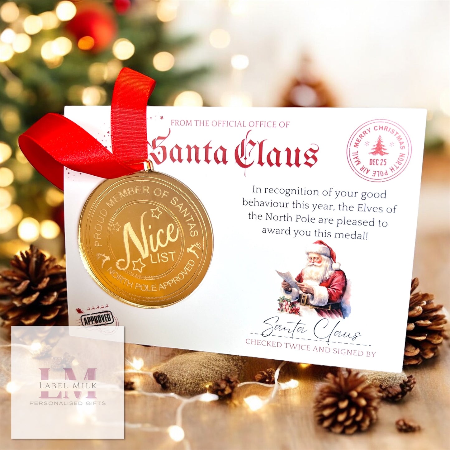 Nice List Medal