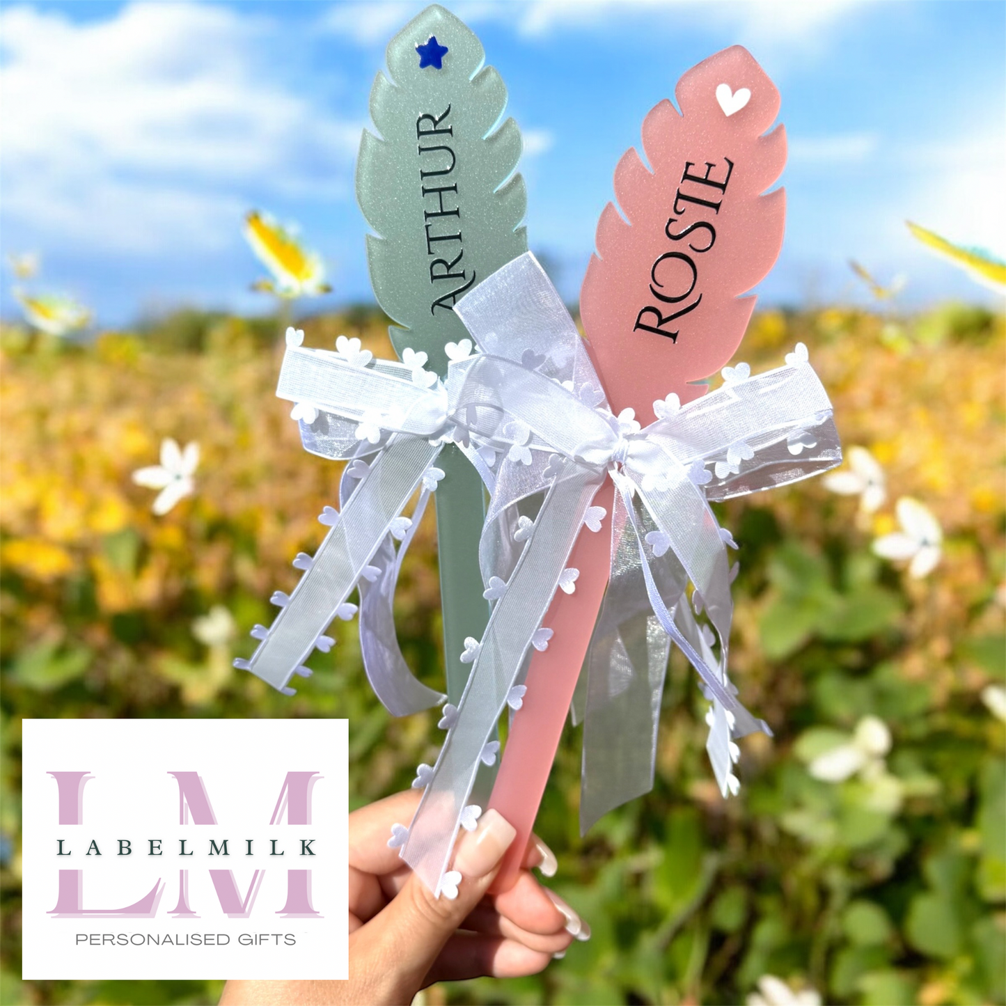 Personalised Bluey Feather Wand - Featherwand