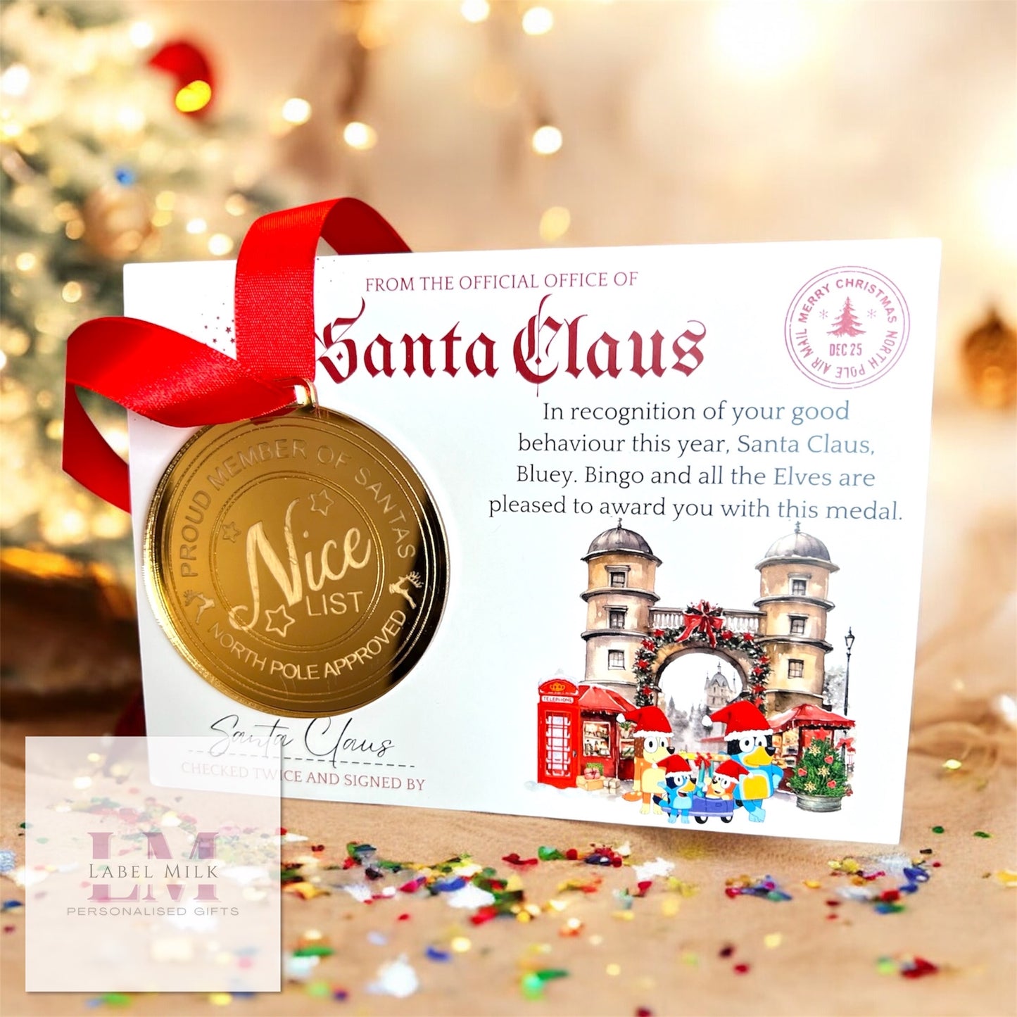 Nice List Medal