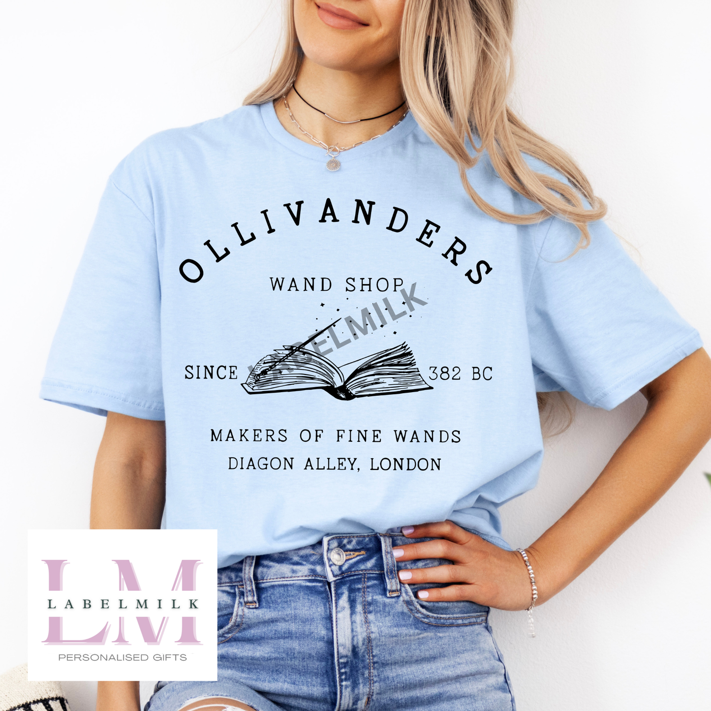 Adults Olivanders Wand Shop T-Shirt