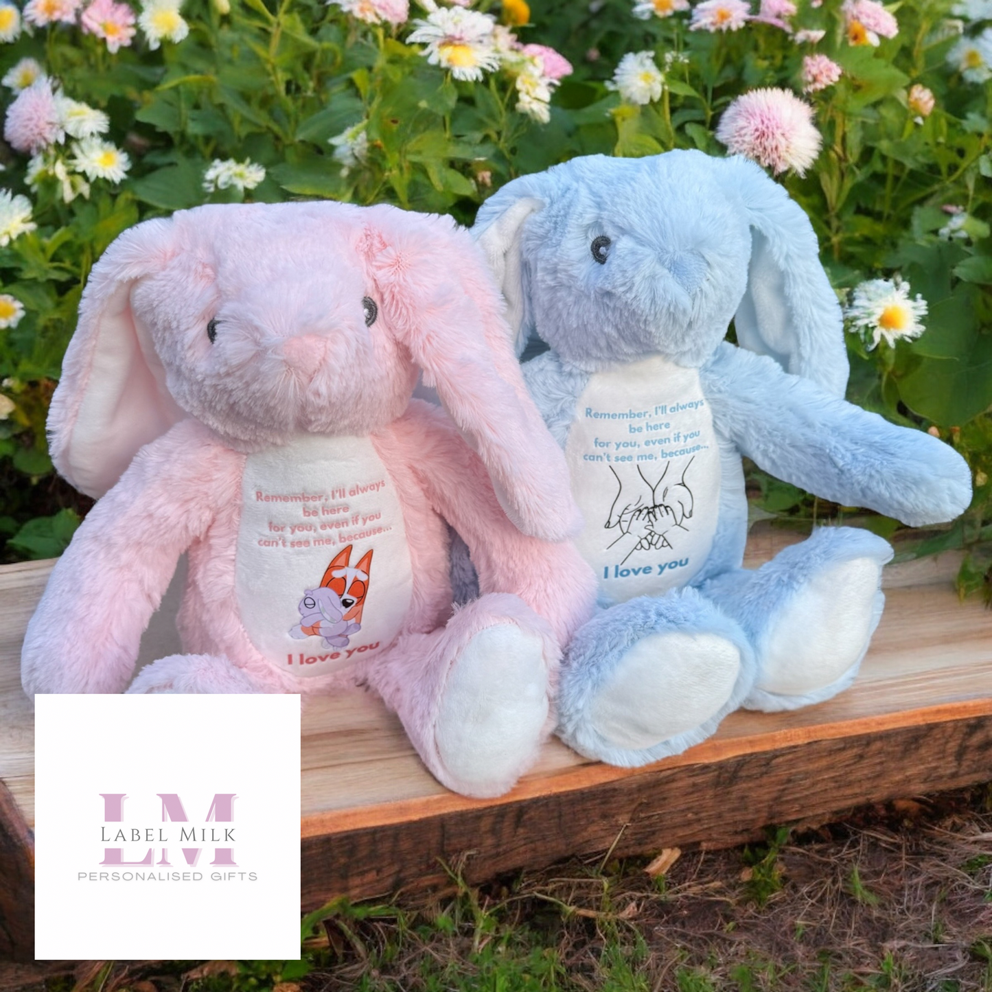 Floppy Soft Bunny - Sleepytime Quote