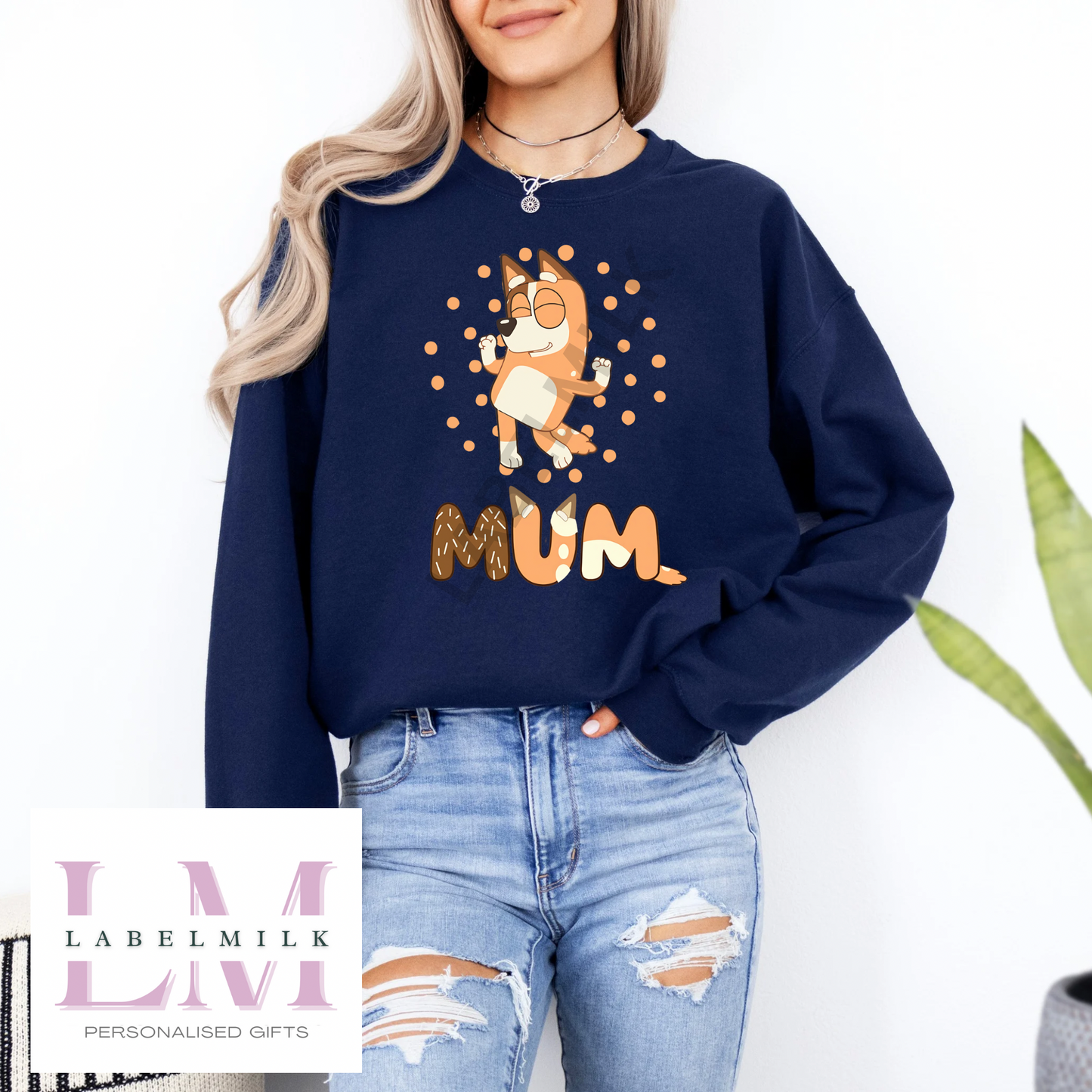 Adult Bluey Mum Jumper