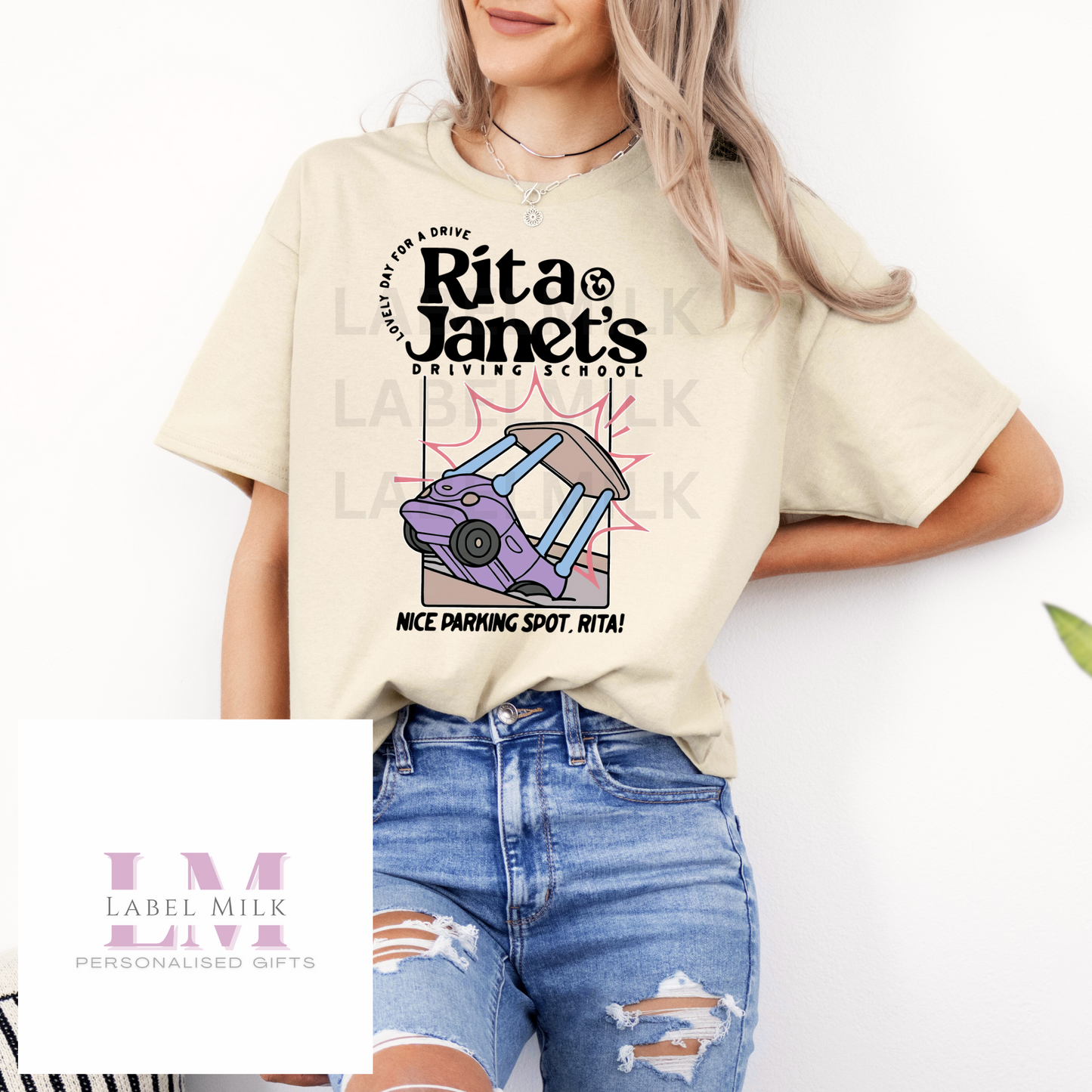 Bluey T-Shirt - Nice Parking Spot, Rita!