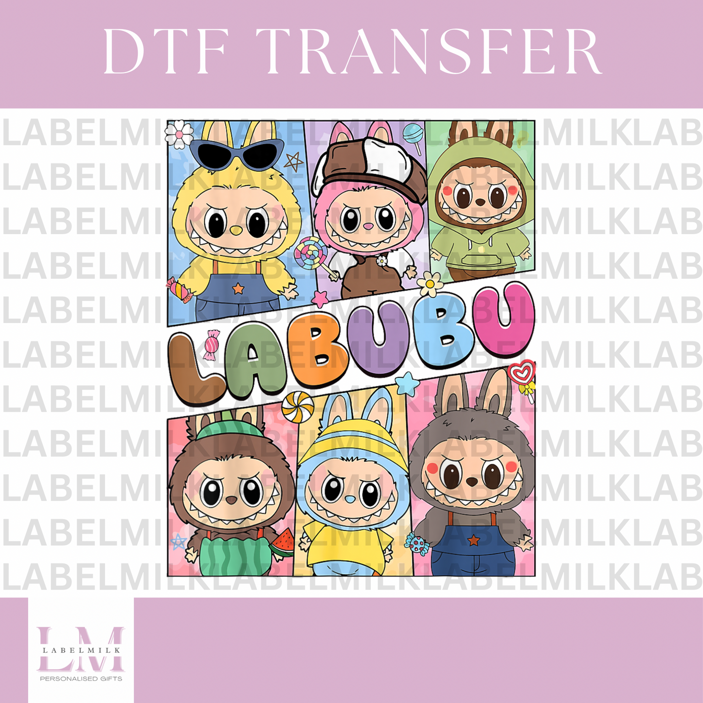 DTF Transfers - Bubu Designs