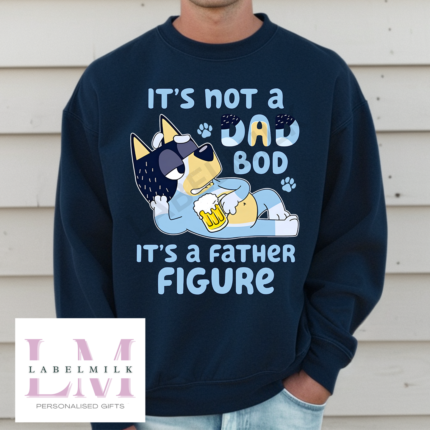 Adult Bluey Dad Jumper