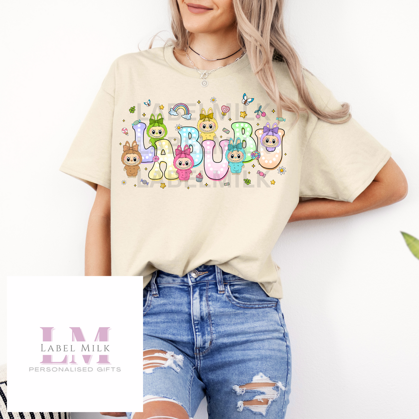 Cute Monster T-Shirt - Labubu ADULT