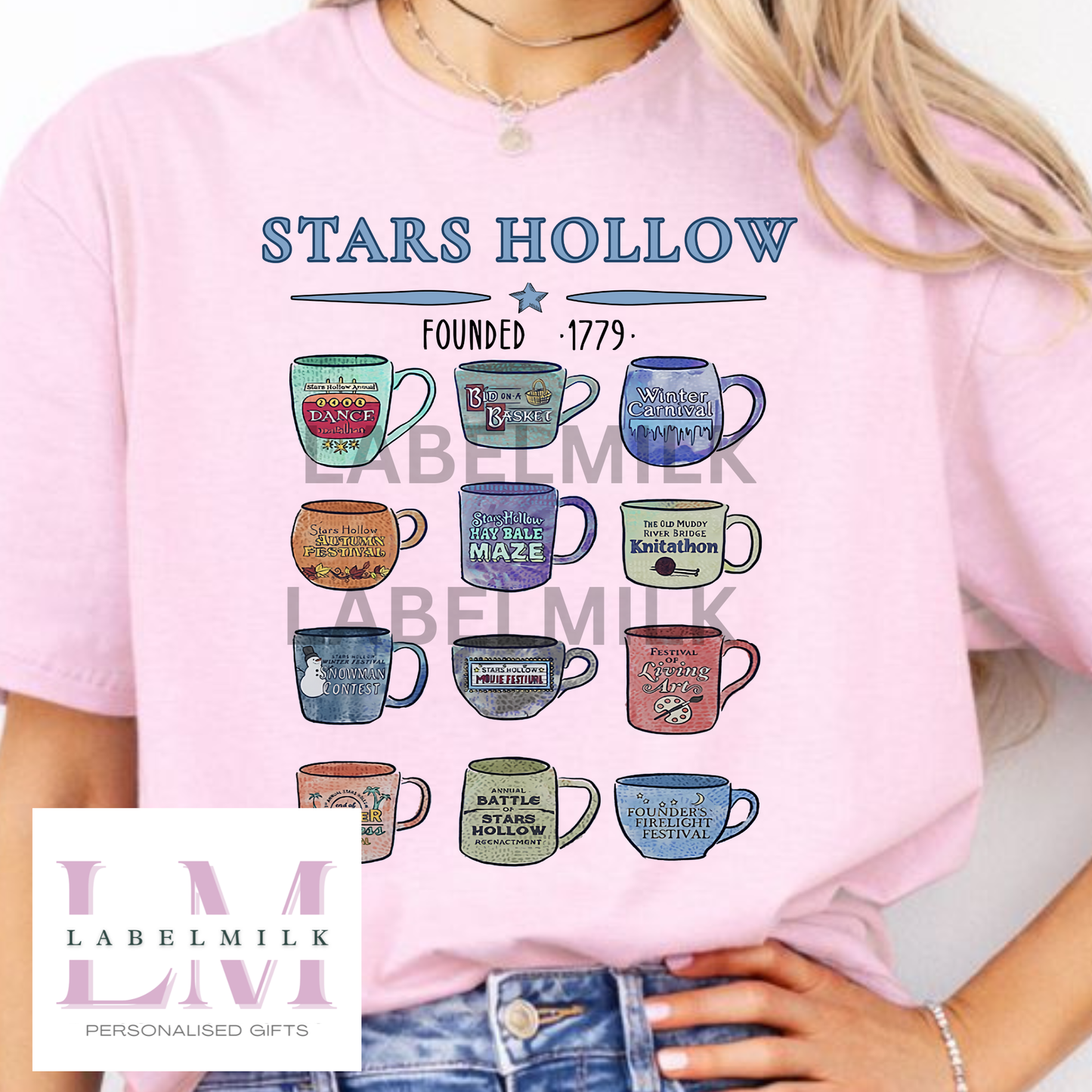 Gilmore Girls T-Shirt - Coffee Cups