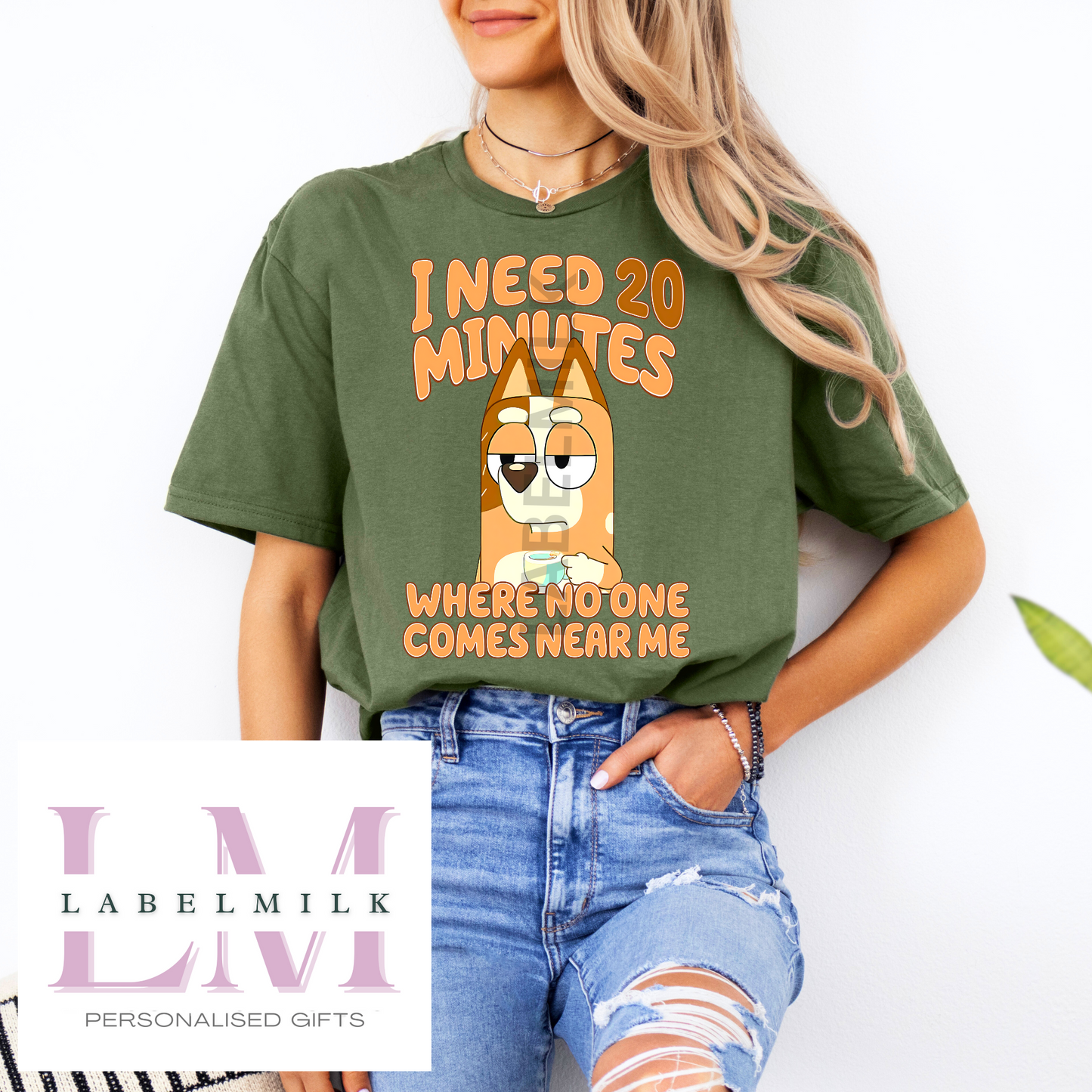 Blue Dog 20 Minutes T-Shirt