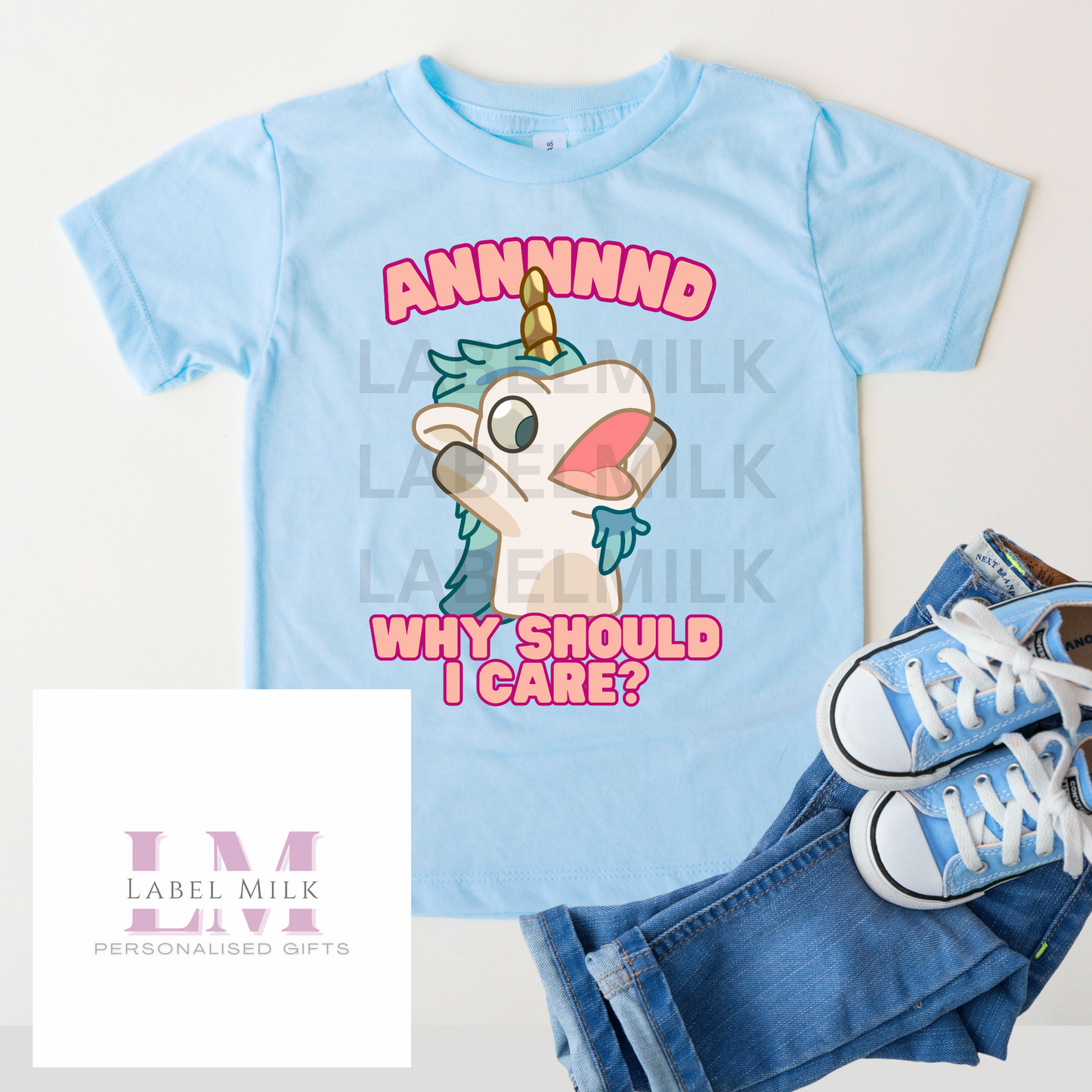 Blue Bluey T-Shirt Kids - All Designs