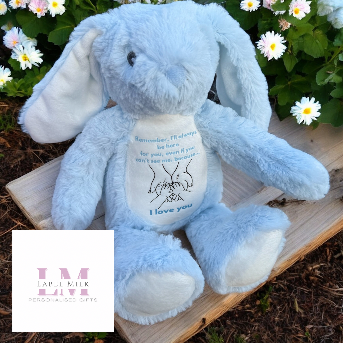 Floppy Soft Bunny - Sleepytime Quote