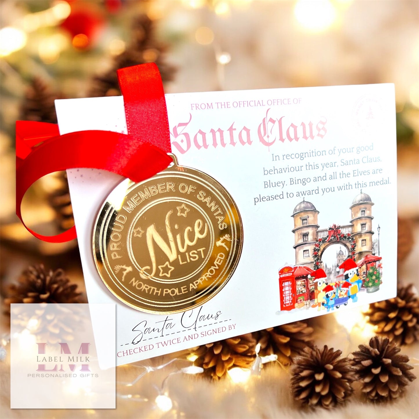 Nice List Medal