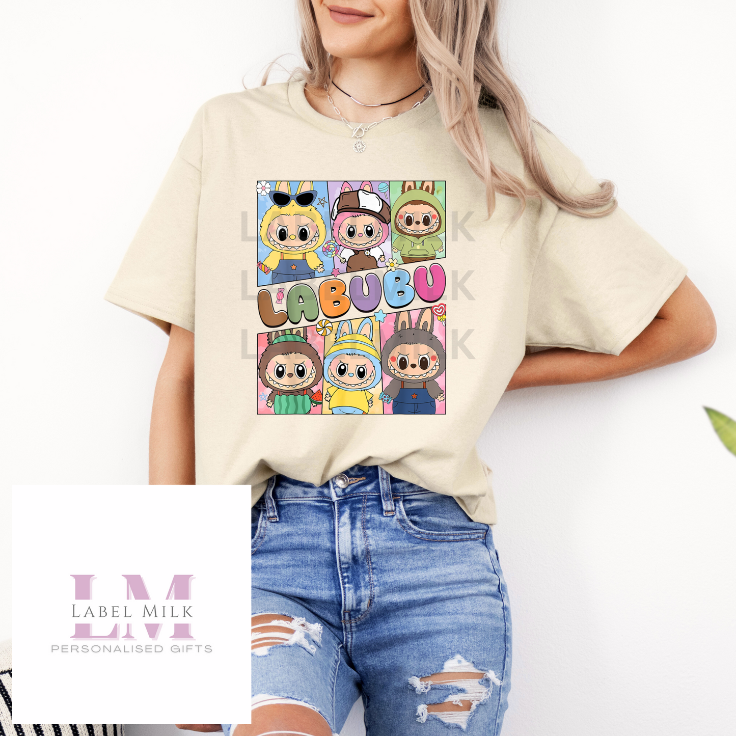 Cute Monster T-Shirt - Labubu ADULT
