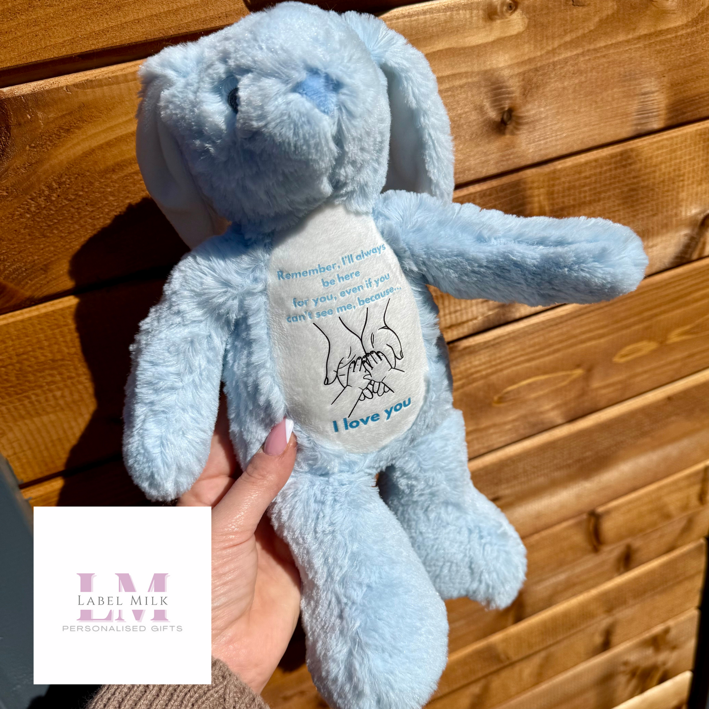 Floppy Soft Bunny - Sleepytime Quote