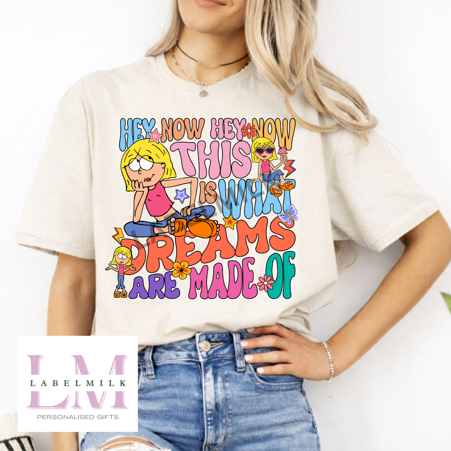 Adults Lizzie McQuire T-Shirt - Retro Vintage