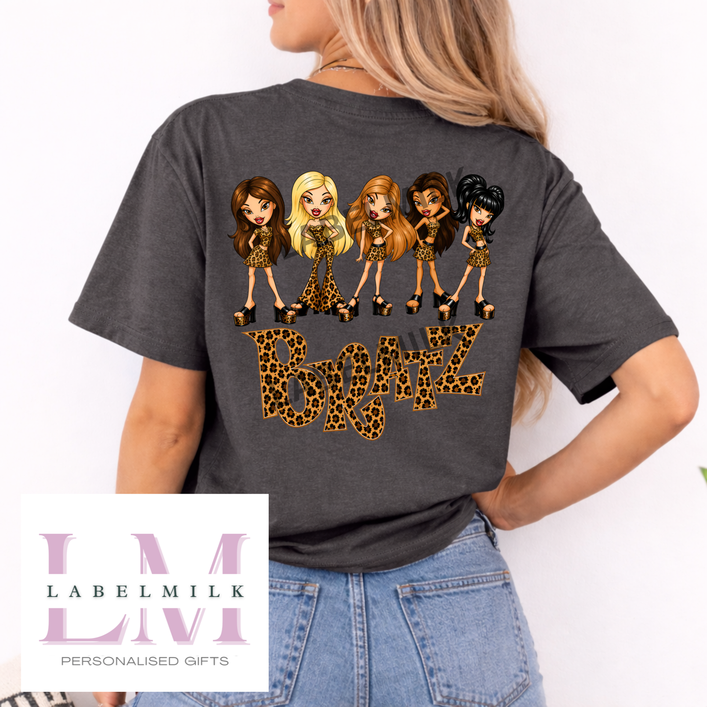 Bratz Y2K T-Shirt - Leopard Print
