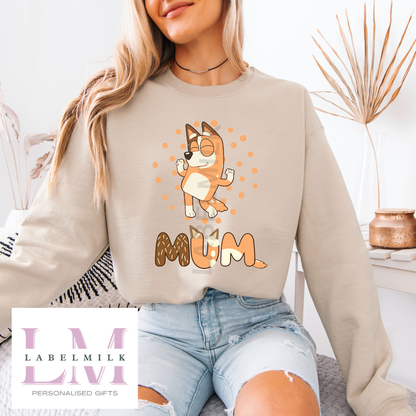 Adult Bluey Mum Jumper