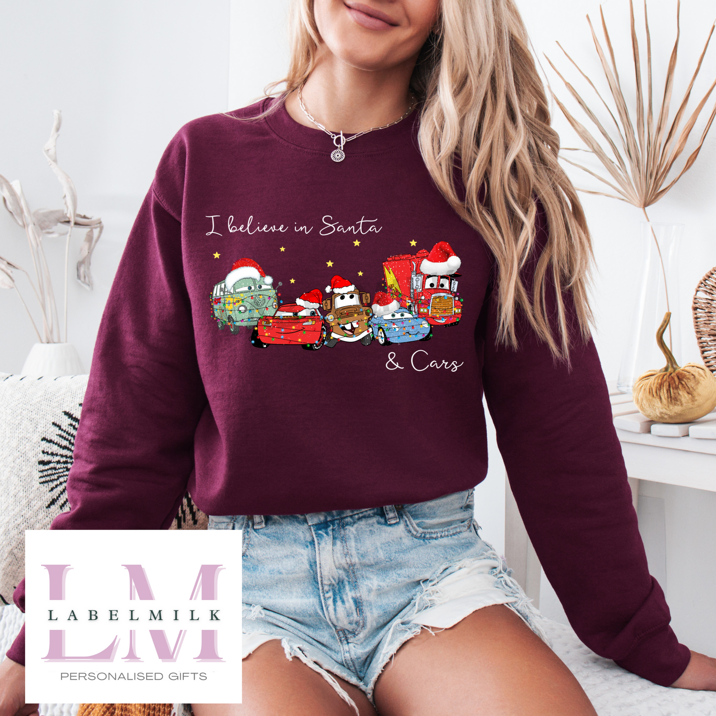 Adult Cars Christmas Jumper