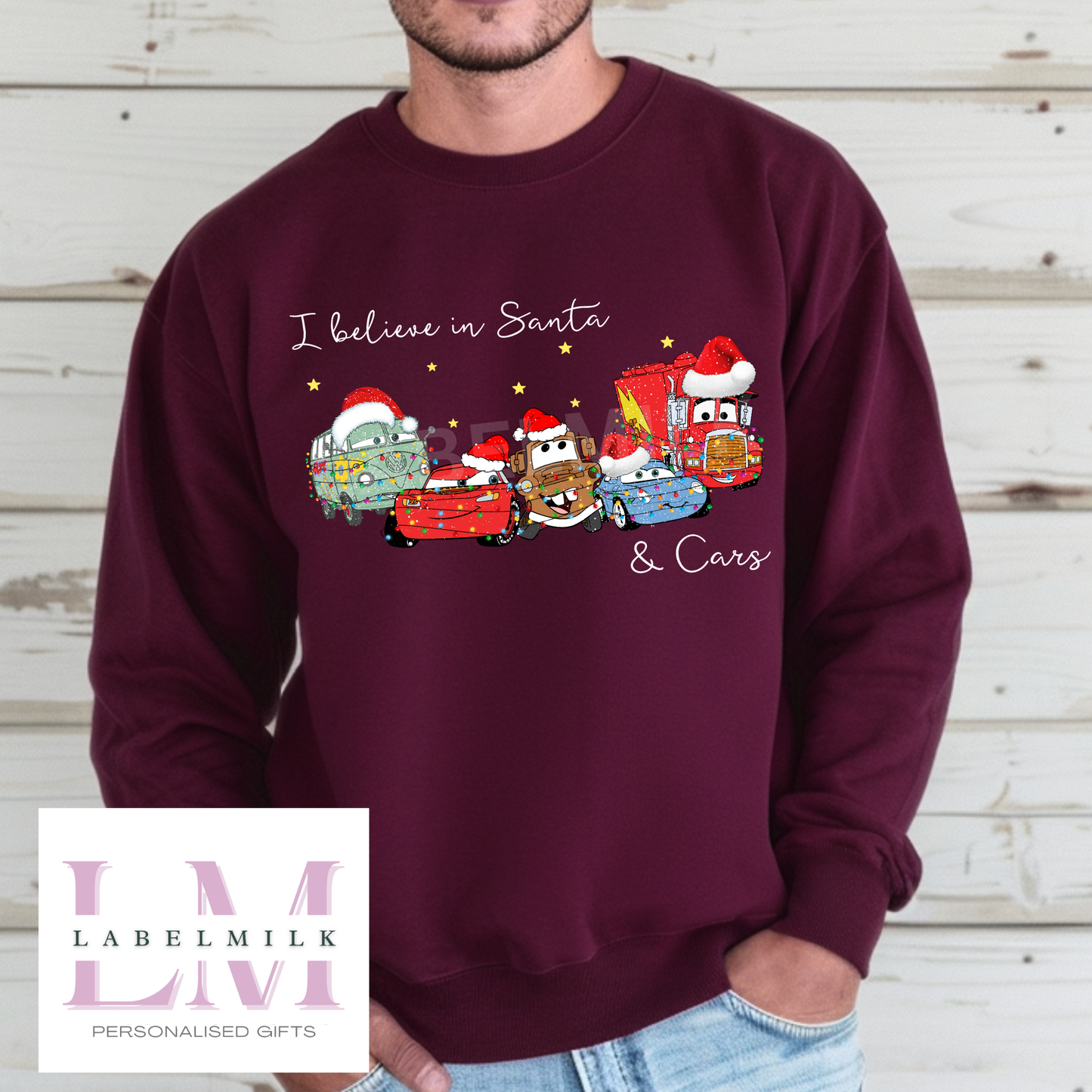 Adult Cars Christmas Jumper
