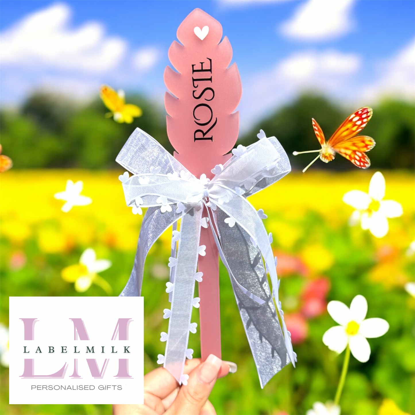 Personalised Bluey Feather Wand - Featherwand