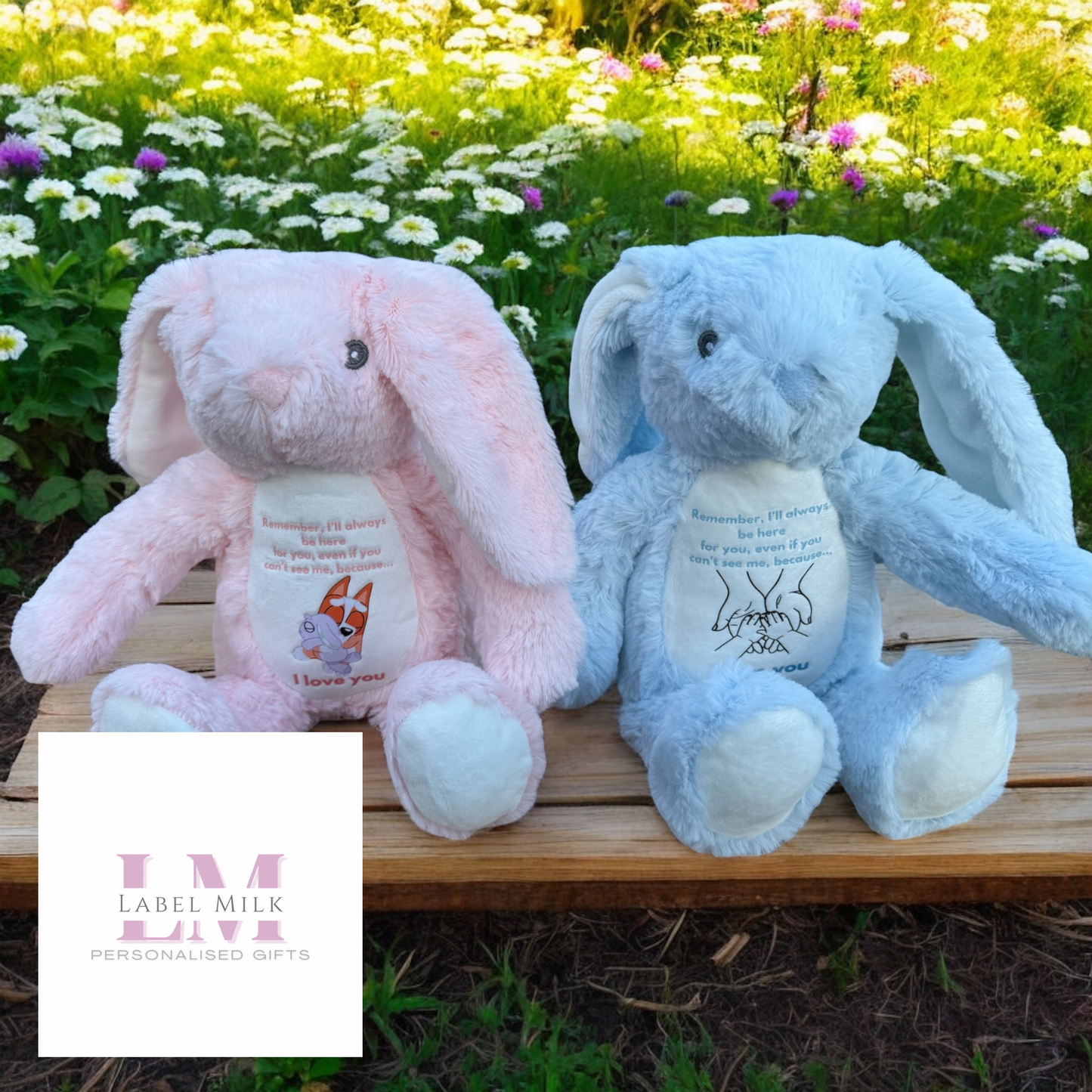 Floppy Soft Bunny - Sleepytime Quote