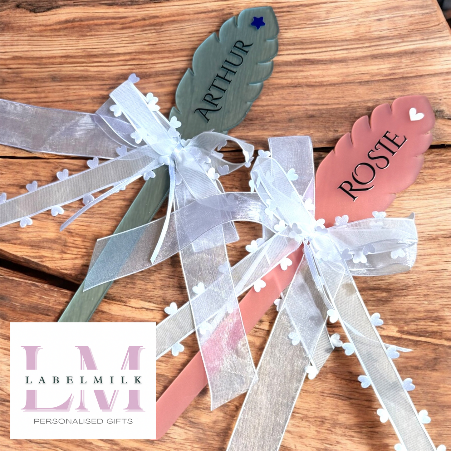 Personalised Bluey Feather Wand - Featherwand