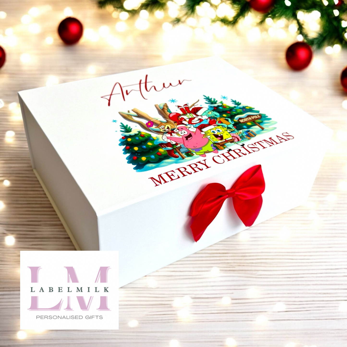 Personalised Christmas Eve Box - Santa Letter - Nice List Certificate - Christmas Medal - Paw Patrol