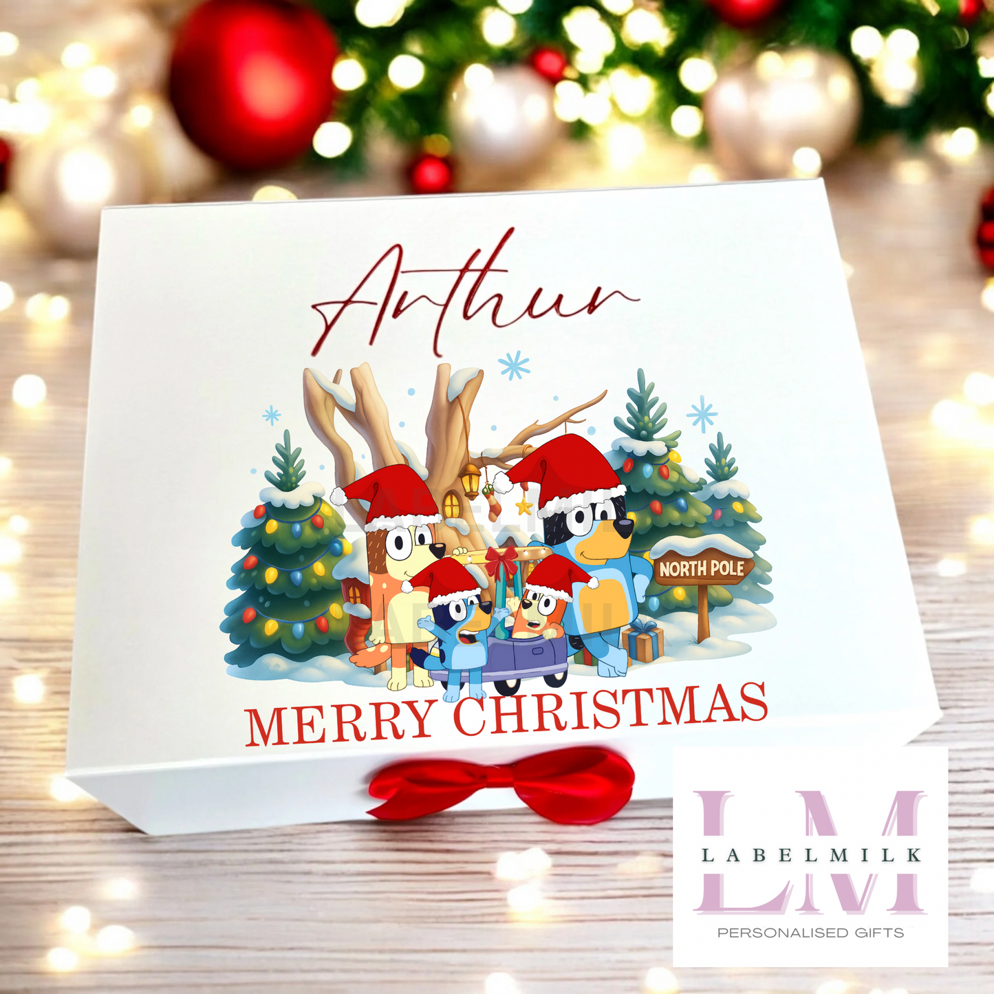 Personalised Christmas Eve Box - Santa Letter - Nice List Certificate - Christmas Medal - Paw Patrol