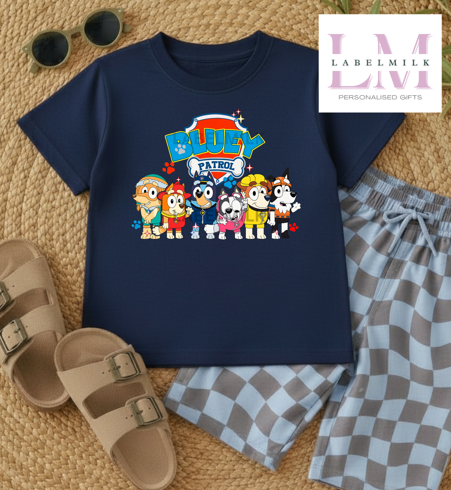 Paw Patrol X Bluey T-Shirt