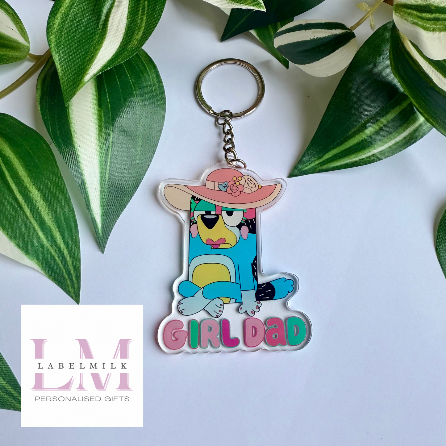 Bluey Keyrings - Various Designs