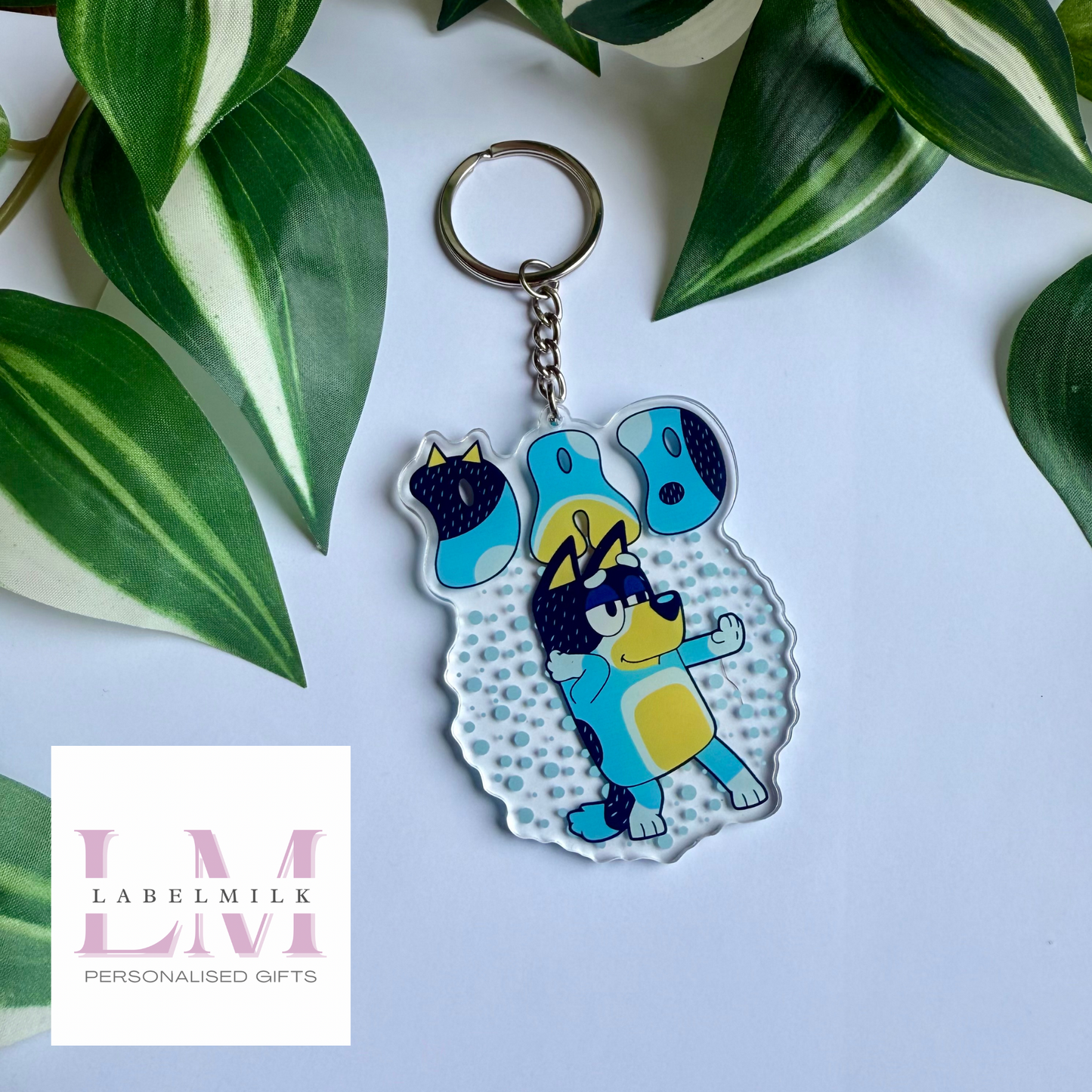 Bluey Keyrings - Various Designs