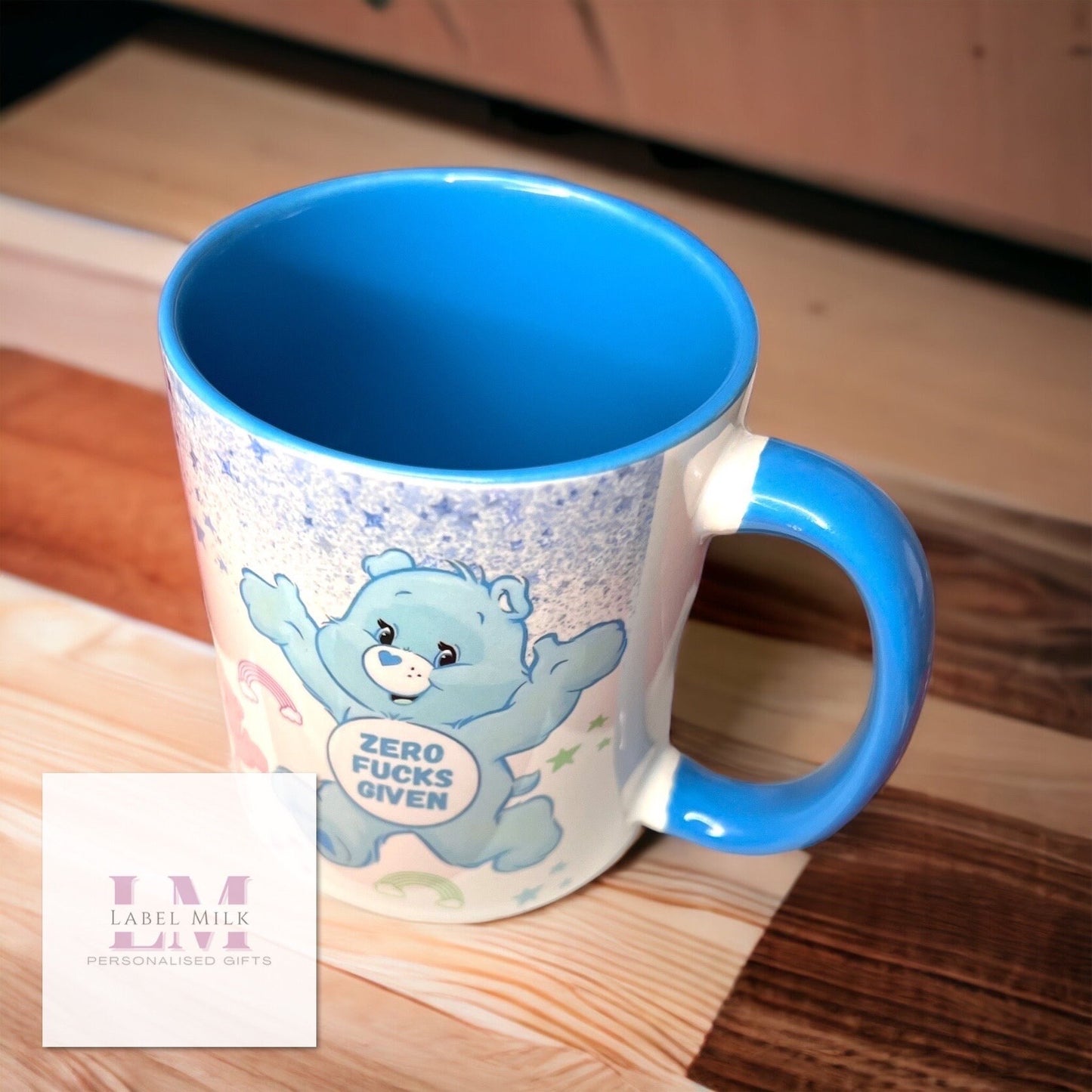 Swear Bear Mug - Blue