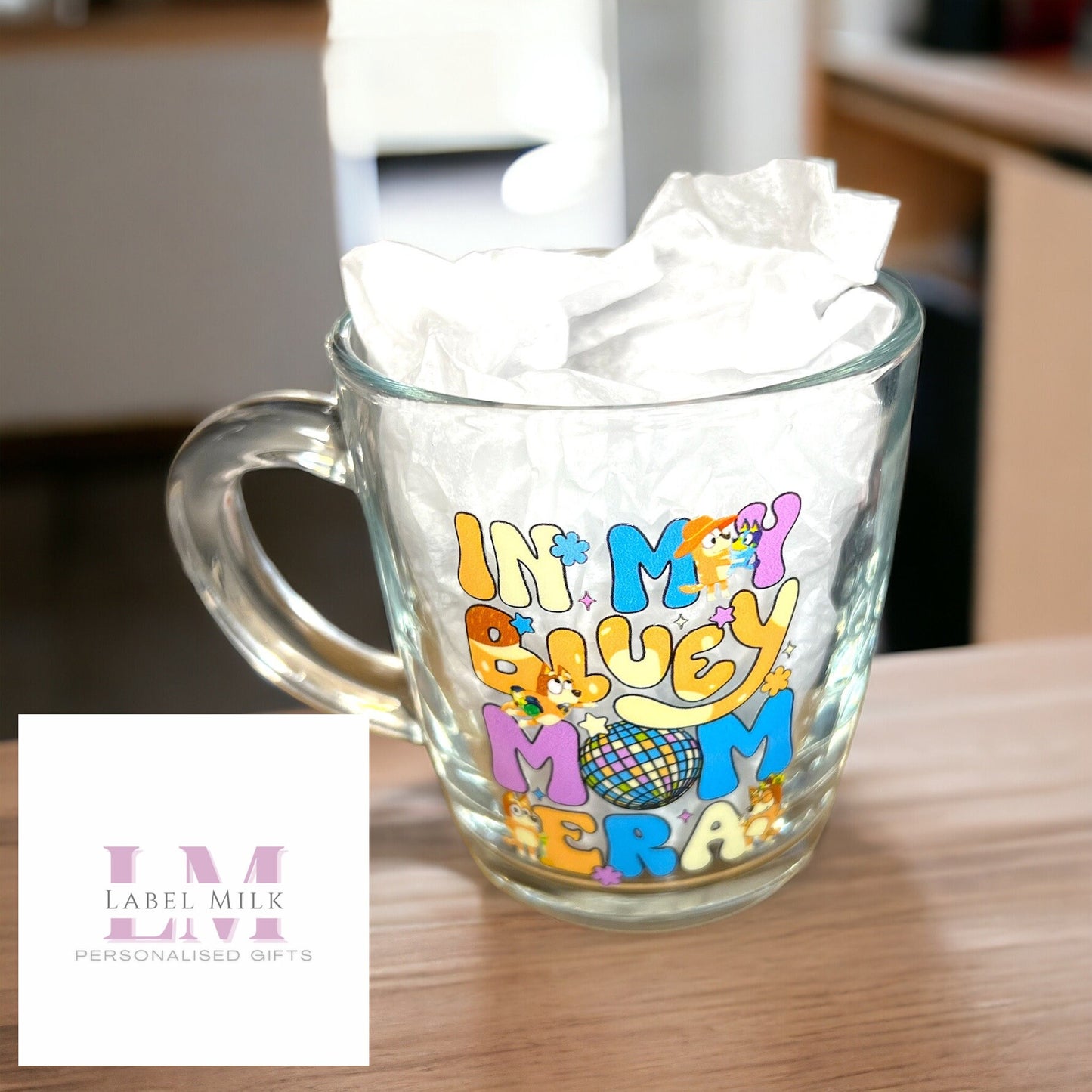 Mum Era Glass Mug