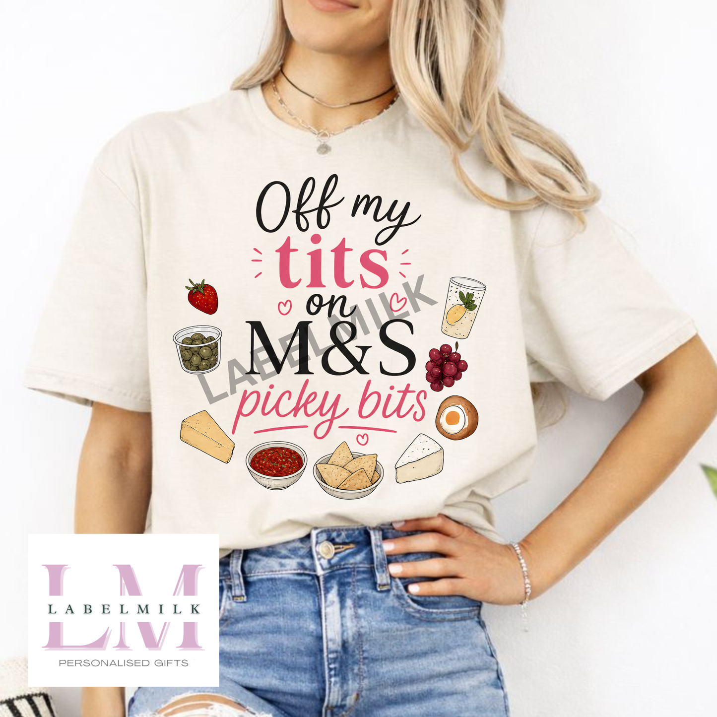 Off my T*ts on M&S Picky Bits T-Shirt