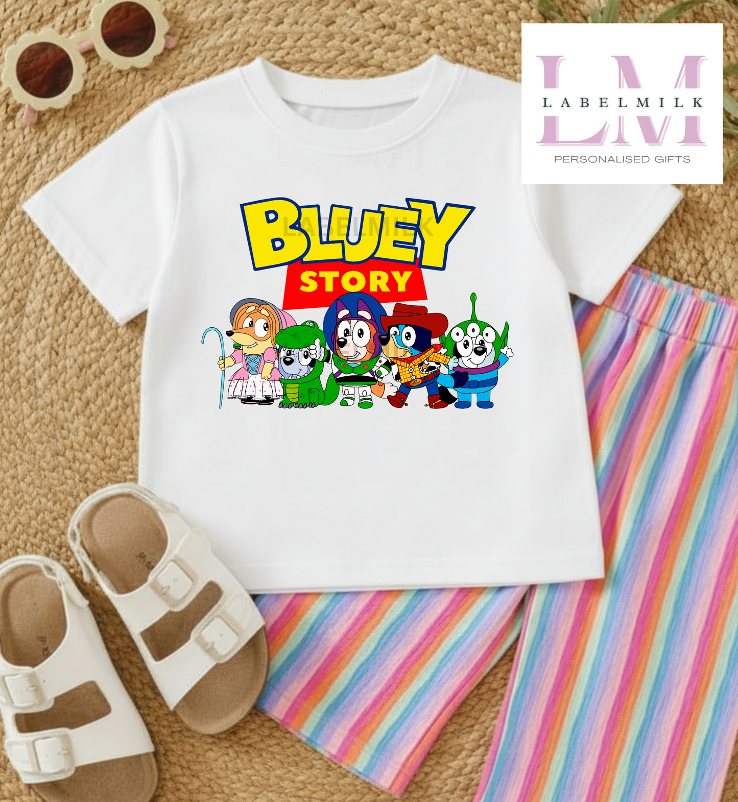 Bluey X Toy Story T-Shirt