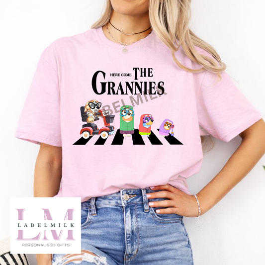 Adults Grannies T-Shirt (Bluey)