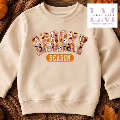 Spooky Season Sweatshirt - Kids Halloween Jumper