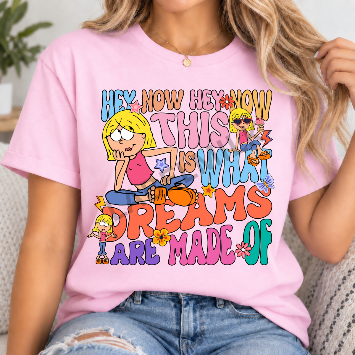 Adults Lizzie McQuire T-Shirt - Retro Vintage