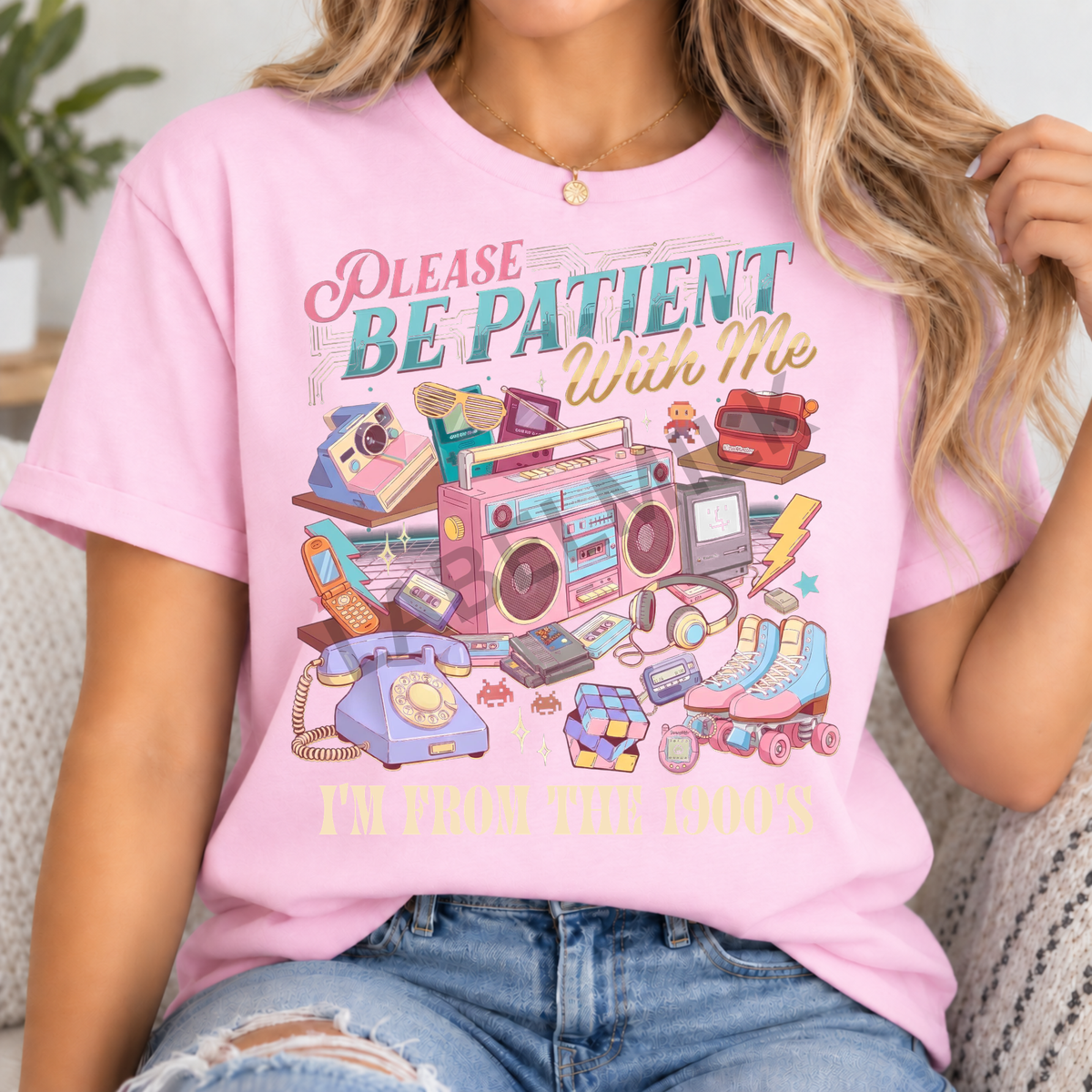 Retro 1900s T-Shirt - Funny Adult T-Shirt Y2K