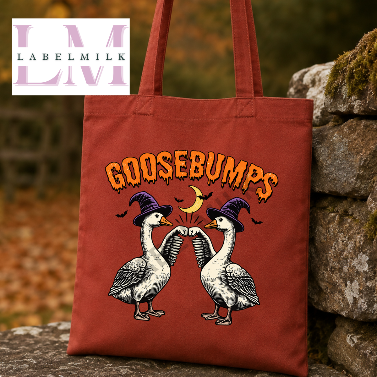 Goosebumps Tote Bag - Funny Pun Tote Bag