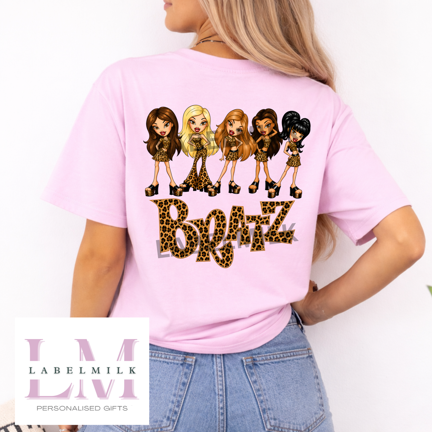 Bratz Y2K T-Shirt - Leopard Print