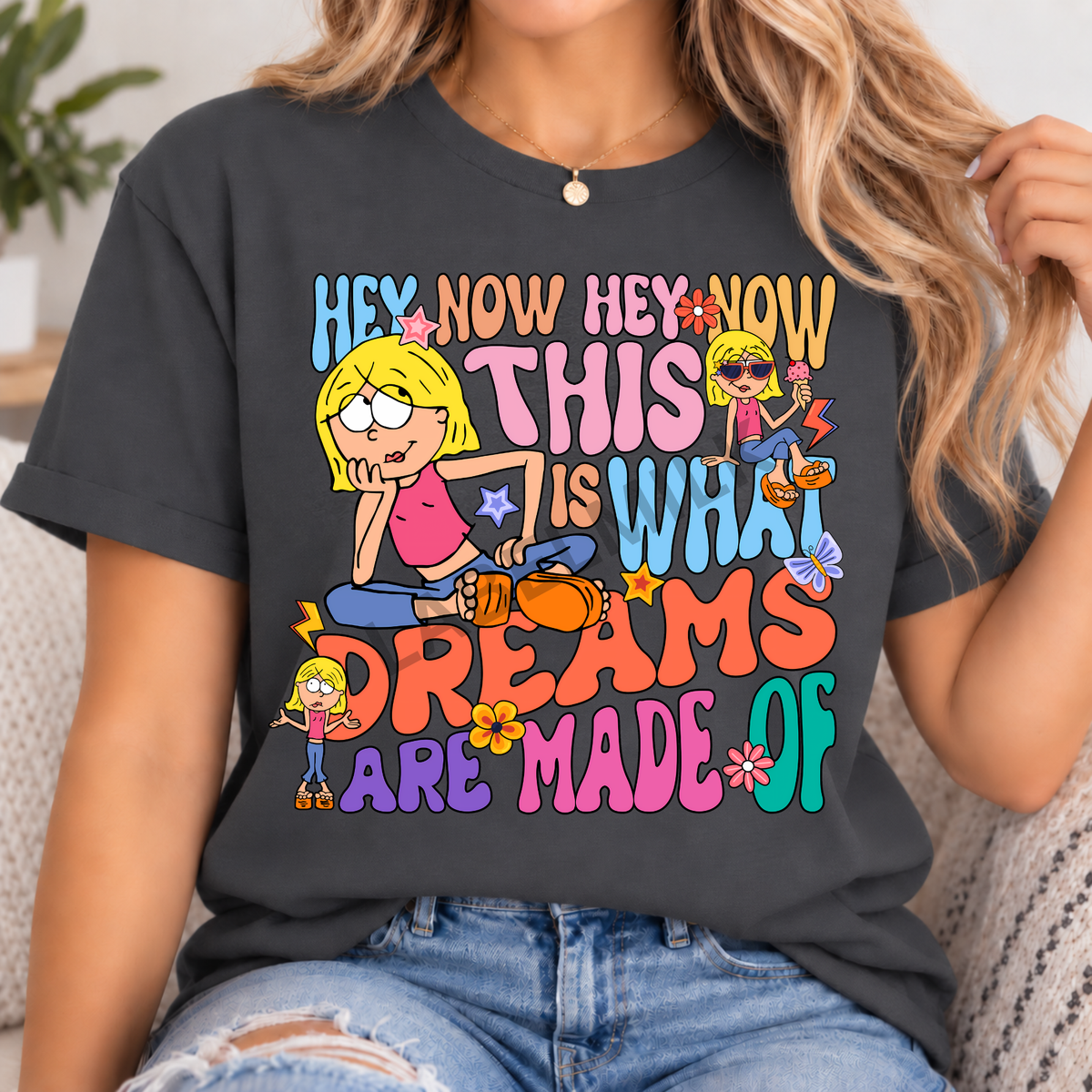 Adults Lizzie McQuire T-Shirt - Retro Vintage