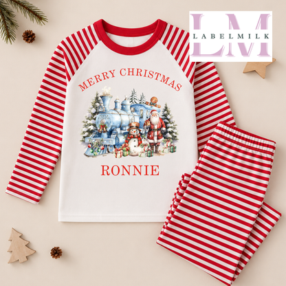 Personalised Christmas Pyjamas - Kids Christmas Pyjamas
