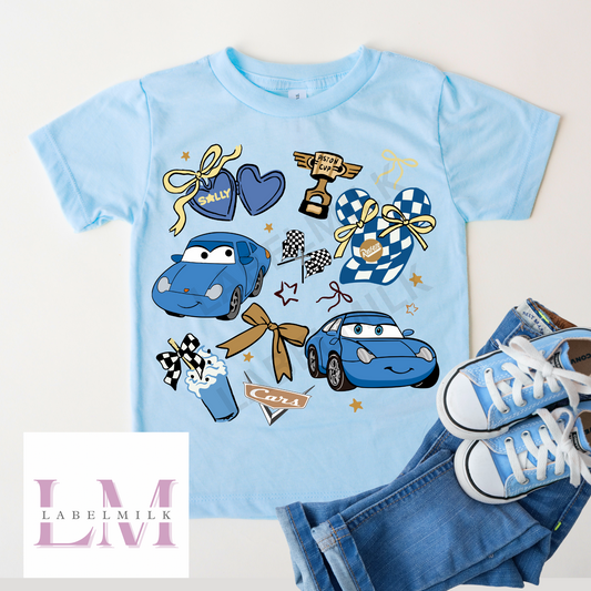 Sally T-Shirt Kids Cars