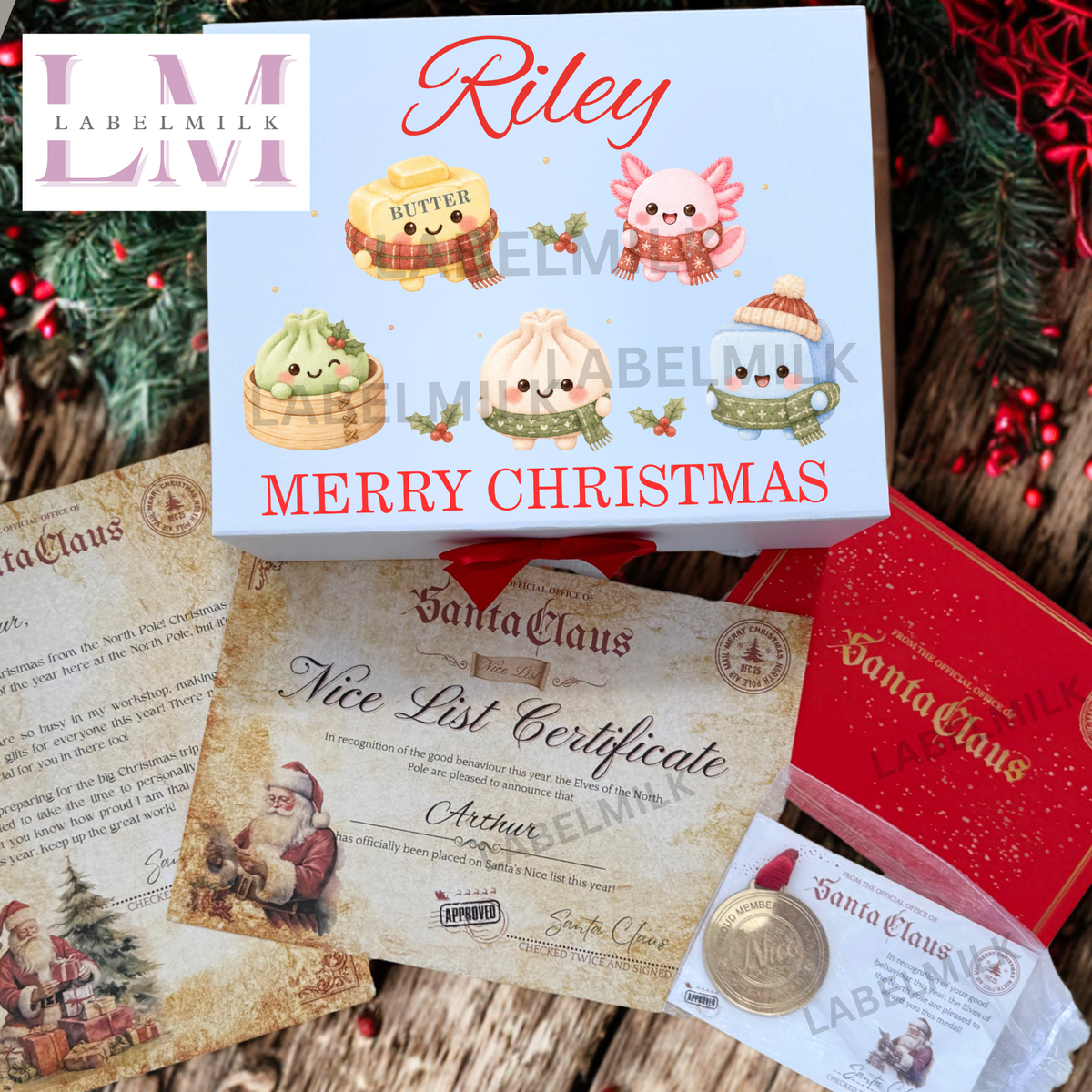 Personalised Christmas Eve Box - ALL DESIGNS - Kids Christmas Gift