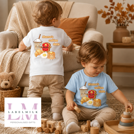Mama’s Coffee Date T-Shirt - Cute Coffee Tee