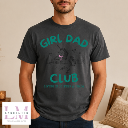 Girl Dad Club - Men’s Funny Dad T-Shirt