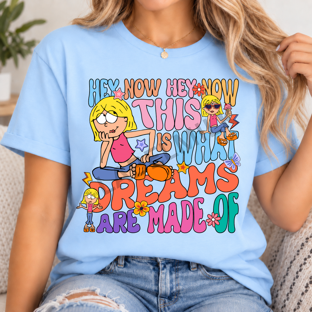Adults Lizzie McQuire T-Shirt - Retro Vintage